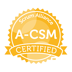 Advanced Scrum Master Training - Zertifizierung - A-CSM®-Badge