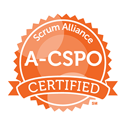 Advanced Product Owner Training - Zertifizierung - A-CSPO®-Badge